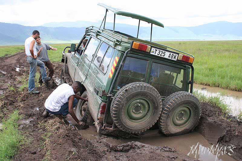 Mud Maps Africa Ngorongoro NP 2140